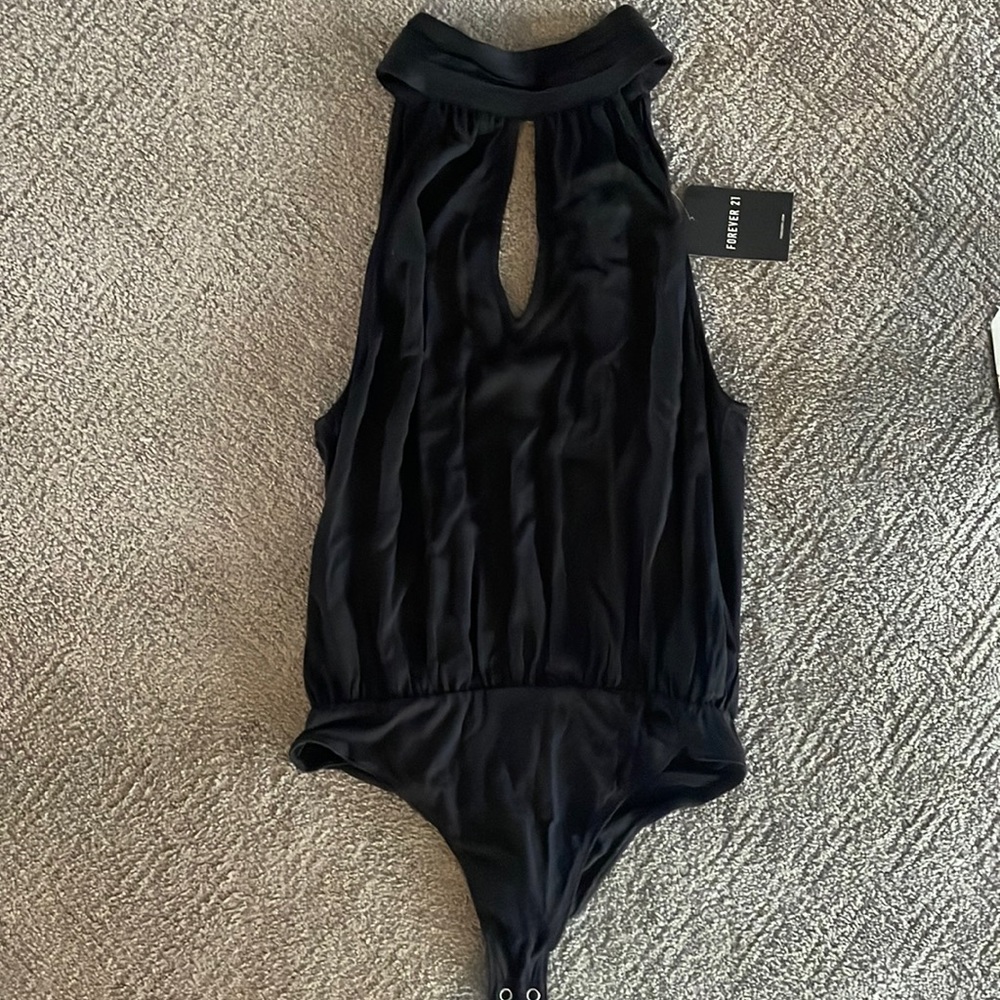 Forever 21 black bodysuit. Brand new.